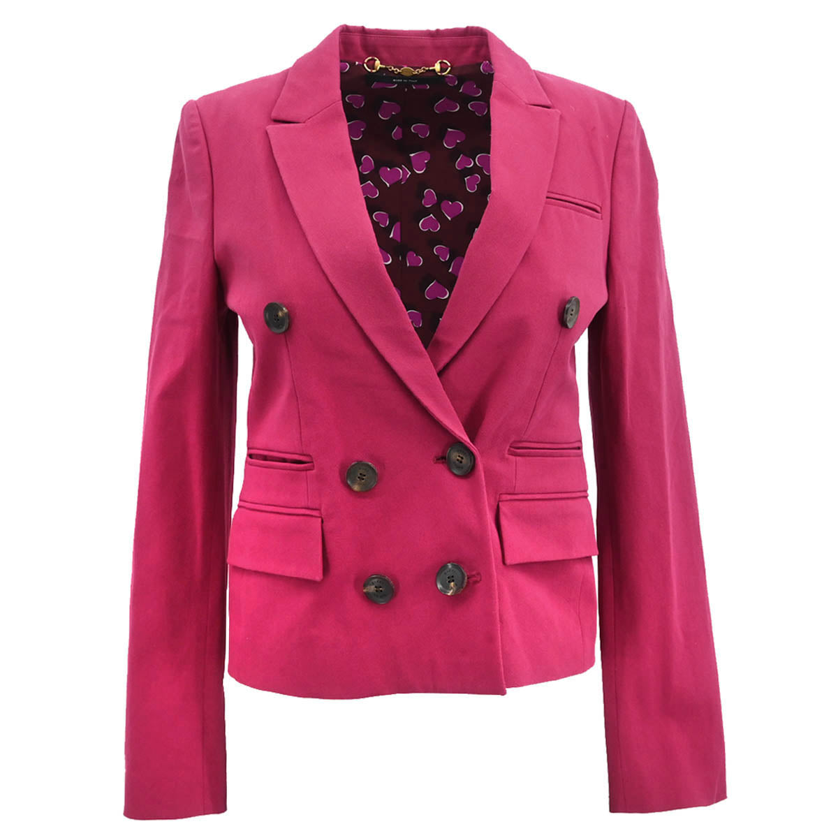 Gucci 2013 Double Breasted Jacket Pink #36