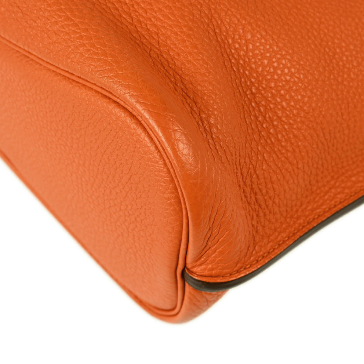 Hermes 2010 Orange Togo So Kelly 26 Shoulder Bag