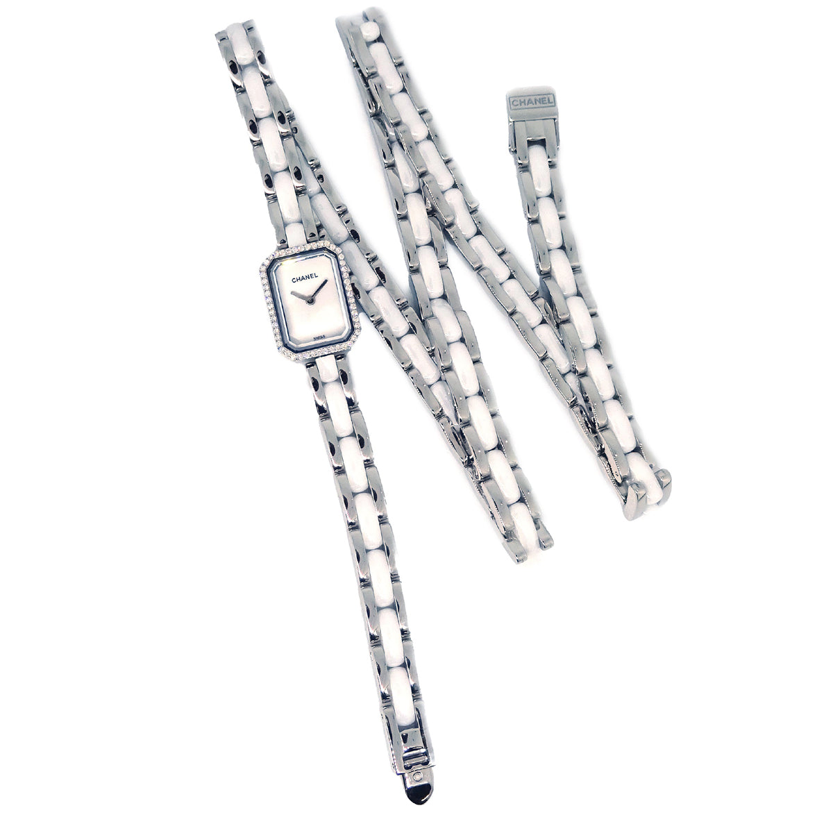 Chanel Premiere Watch H3059 Quartz Ceramic SS