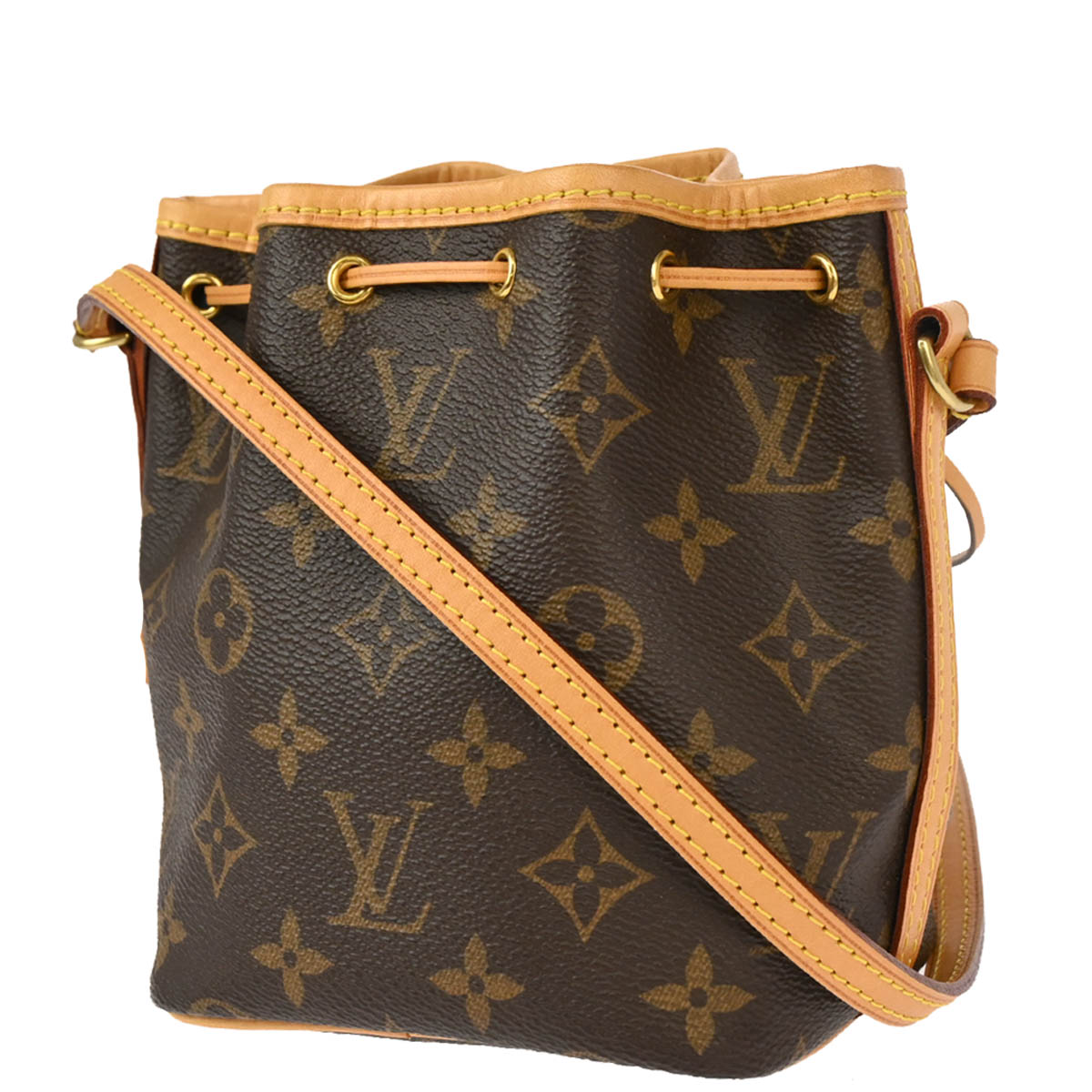 Louis Vuitton 2016 Monogram Nano Noe Shoulder Bag M41346