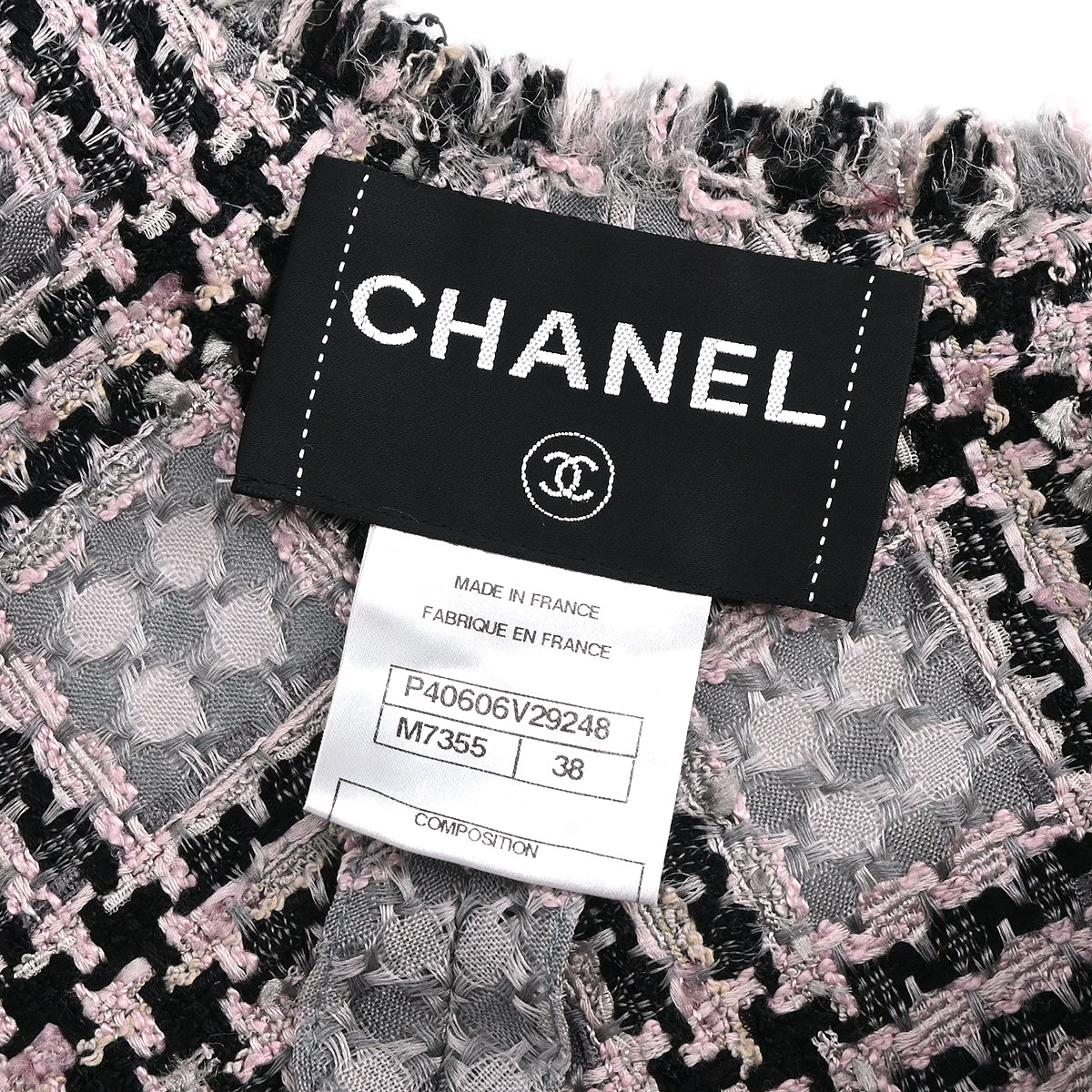 Chanel 2010 Collarless Jacket Gray #38