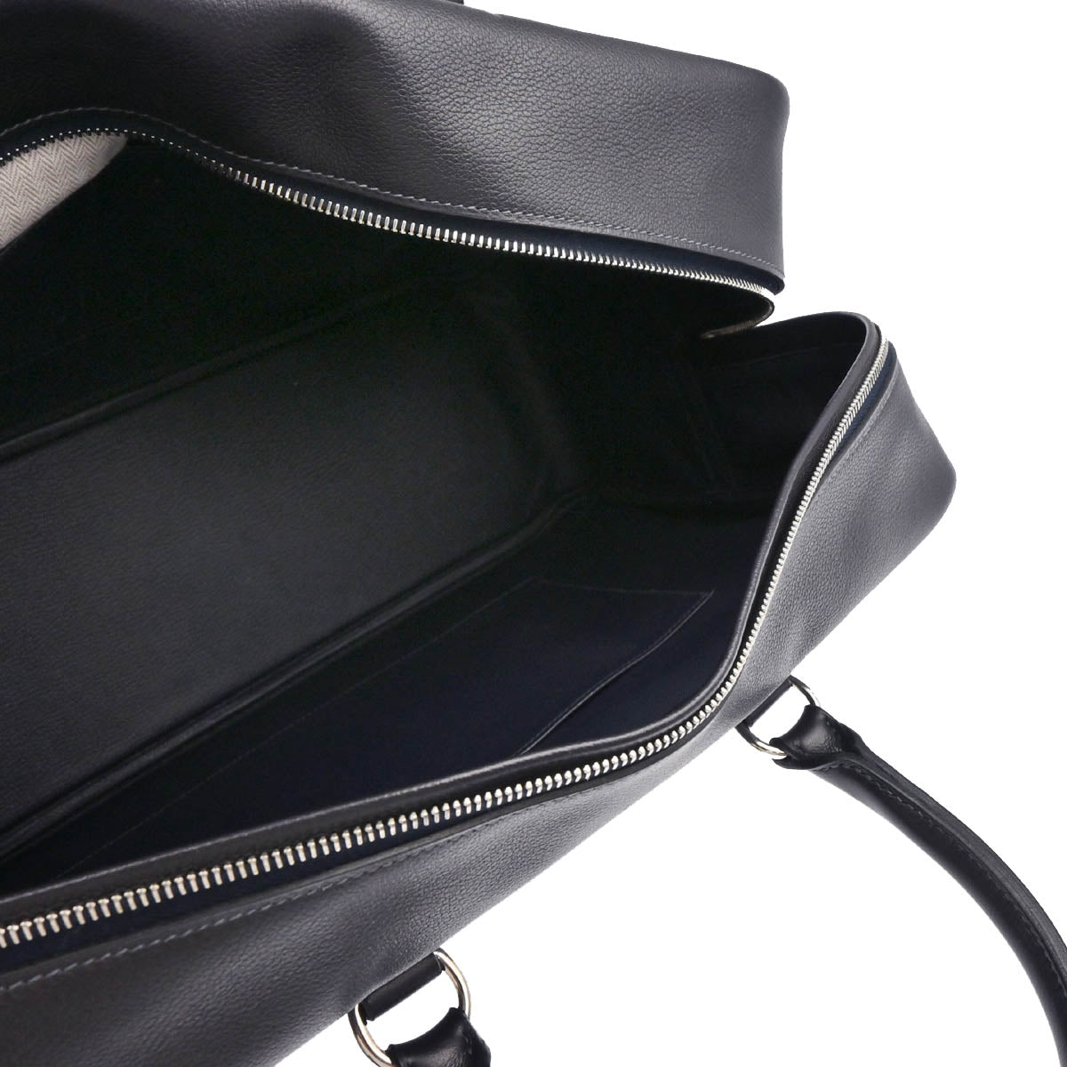 Hermes 2013 Black Evergrain Plume 40 Handbag