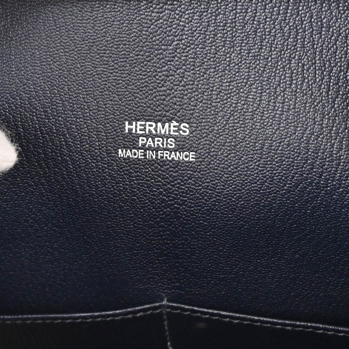 Hermes 2013 Black Evergrain Plume 40 Handbag