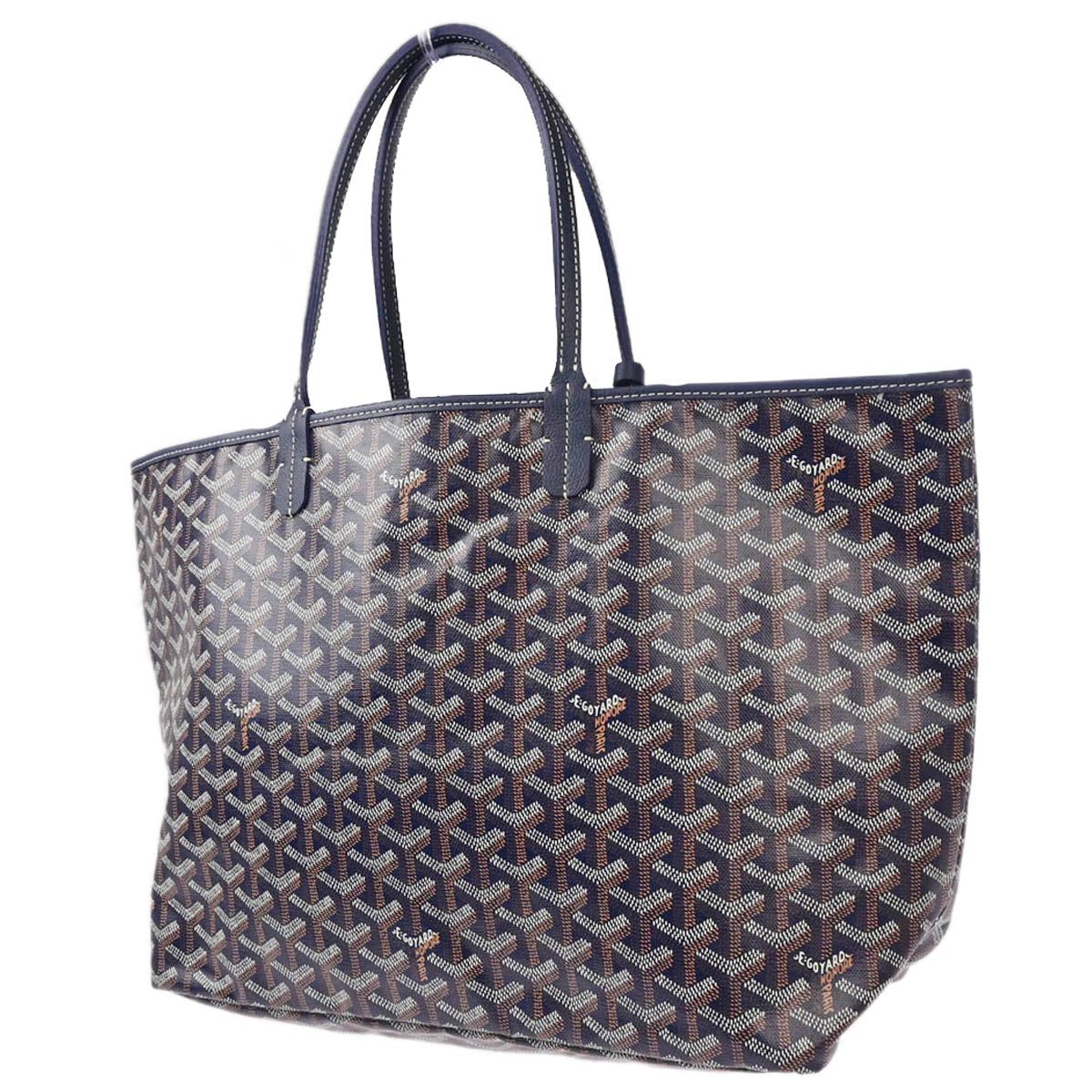 Goyard Navy St. Louis PM Tote Handbag