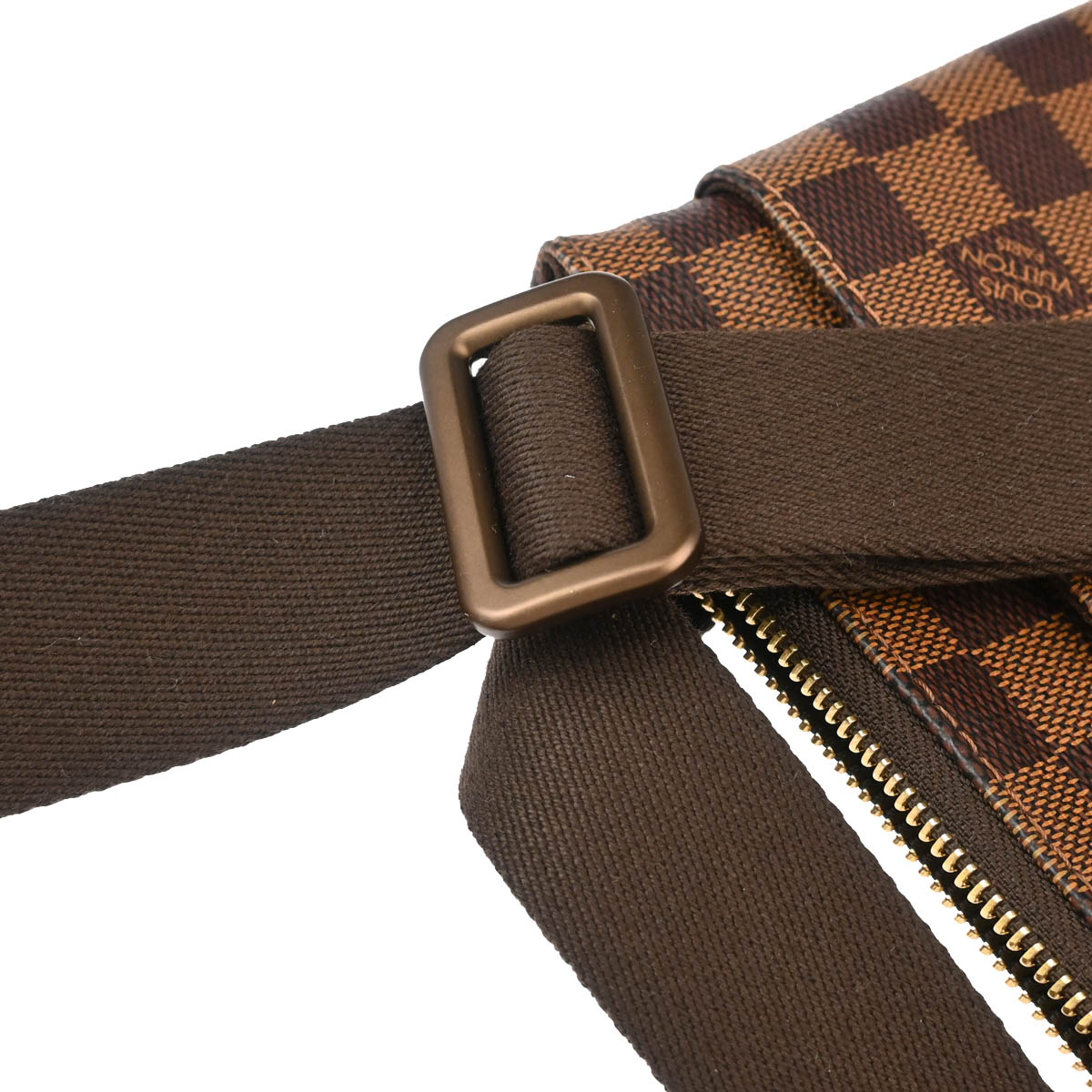 Louis Vuitton 2011 Damier Pochette Plate Brooklyn Shoulder Bag N41100