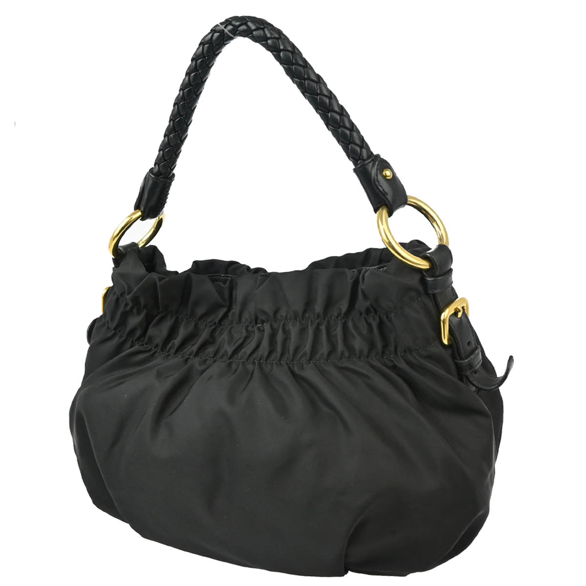 Prada Black Nylon Handbag