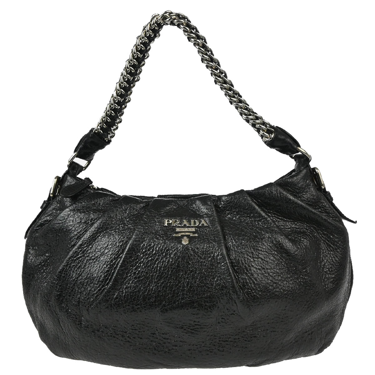 Prada Black Leather Handbag