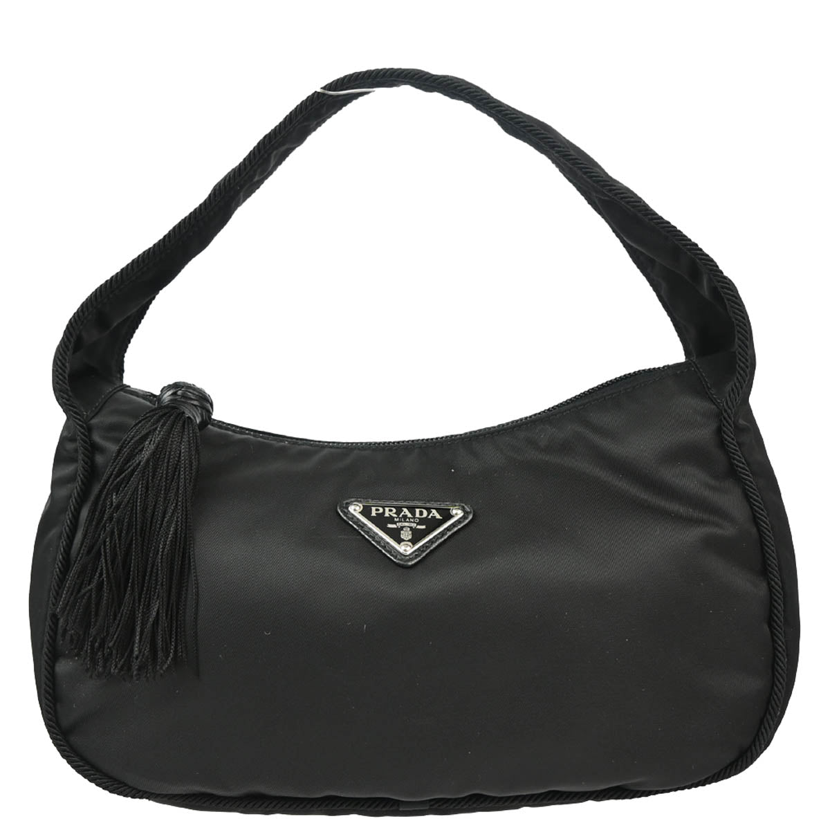 Prada Black Nylon Handbag