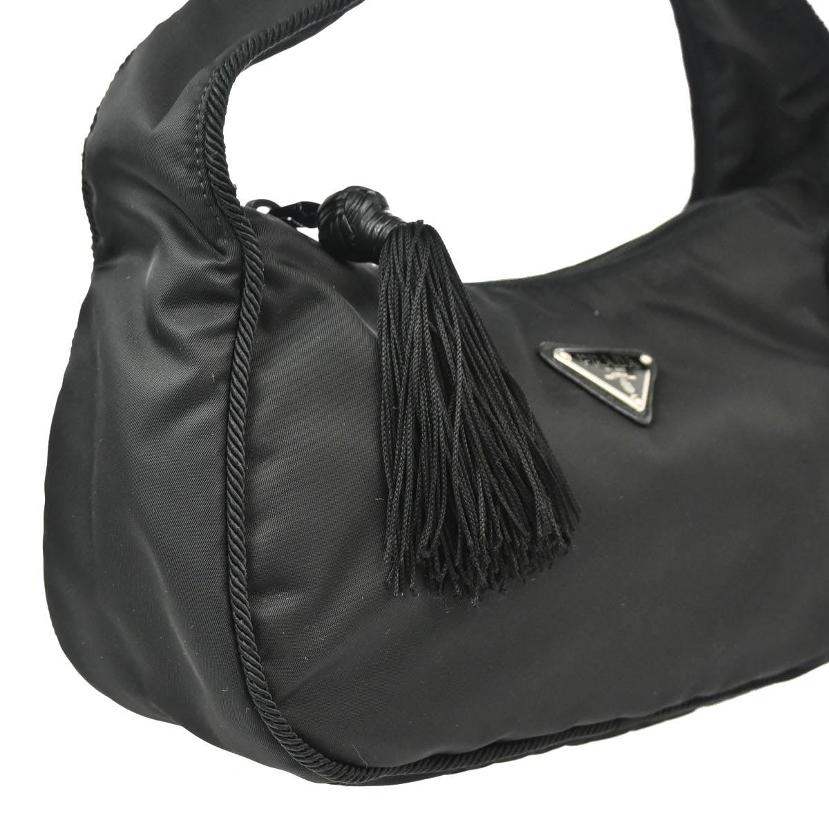 Prada Black Nylon Handbag