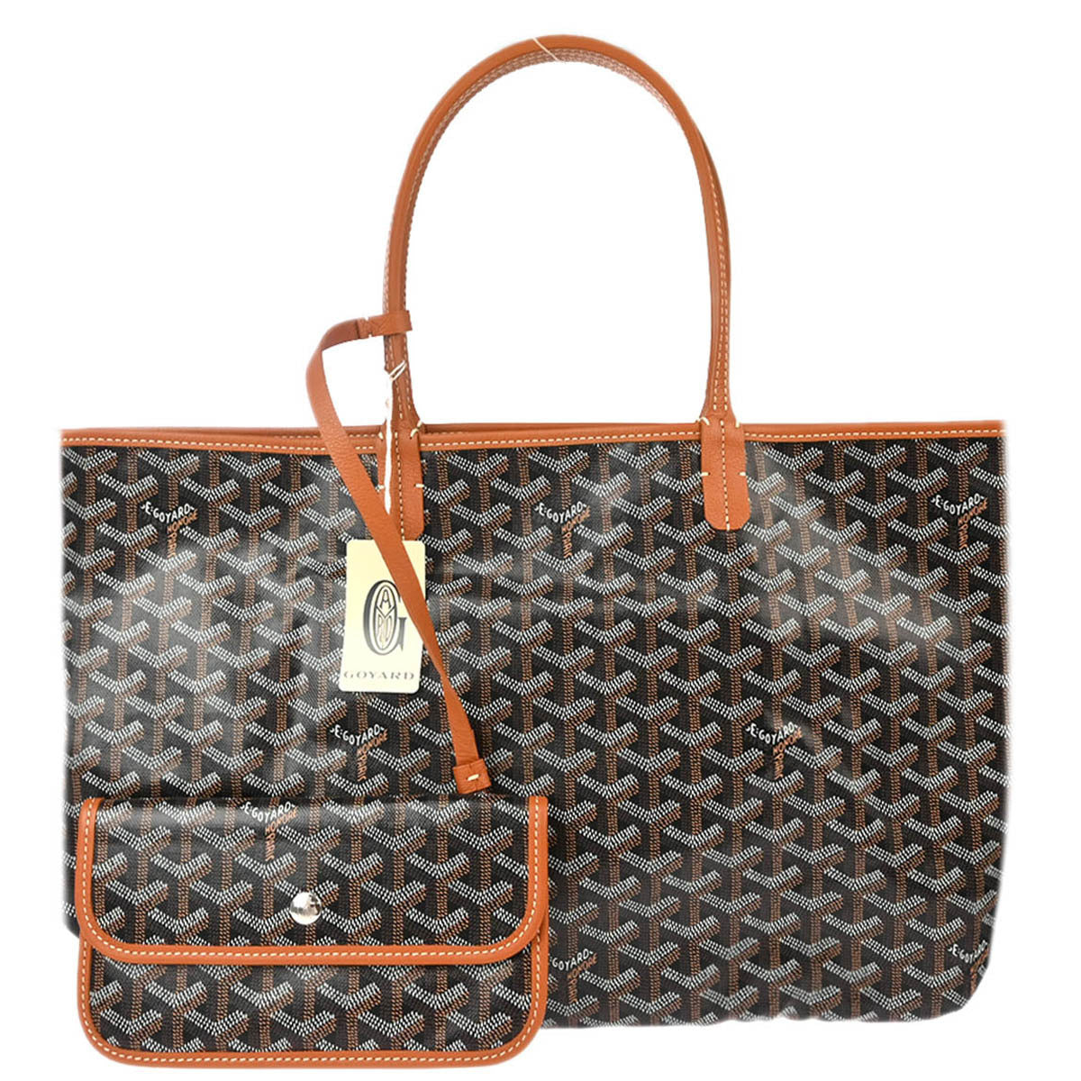 Goyard 2023 Brown St. Louis PM Tote Handbag