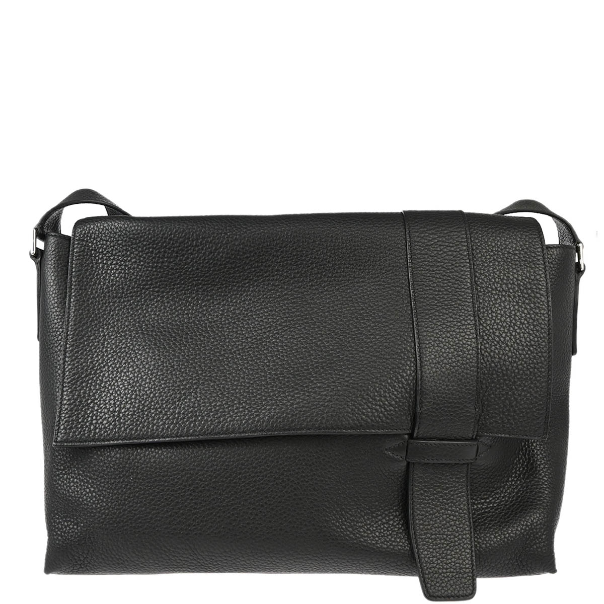 Hermes 2011 Black Togo Alfred 35 Shoulder Bag