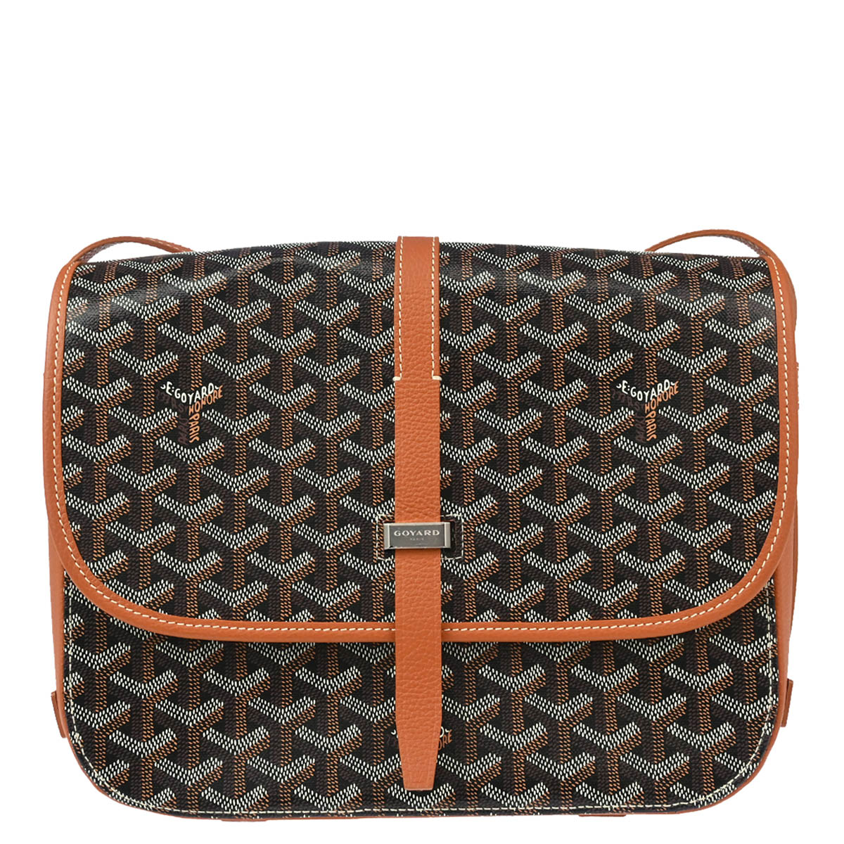 Goyard 2024 Brown Belvedere PM Shoulder Bag