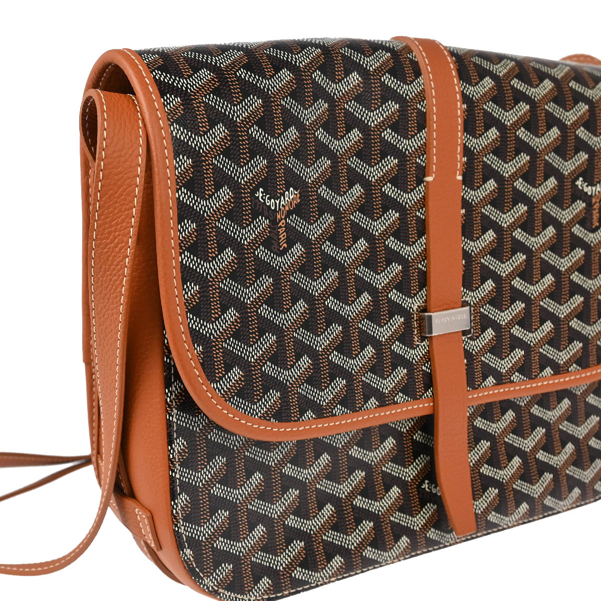 Goyard 2024 Brown Belvedere PM Shoulder Bag