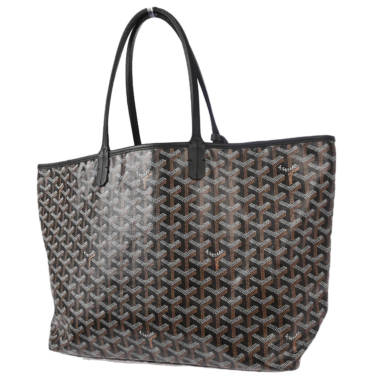 Goyard 2015 Black St. Louis PM Tote Handbag