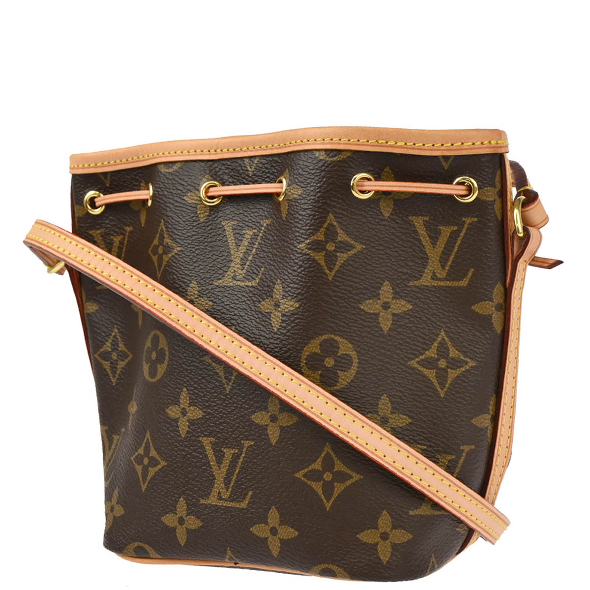 Louis Vuitton 2019 Monogram Nano Noe Shoulder Bag M41346