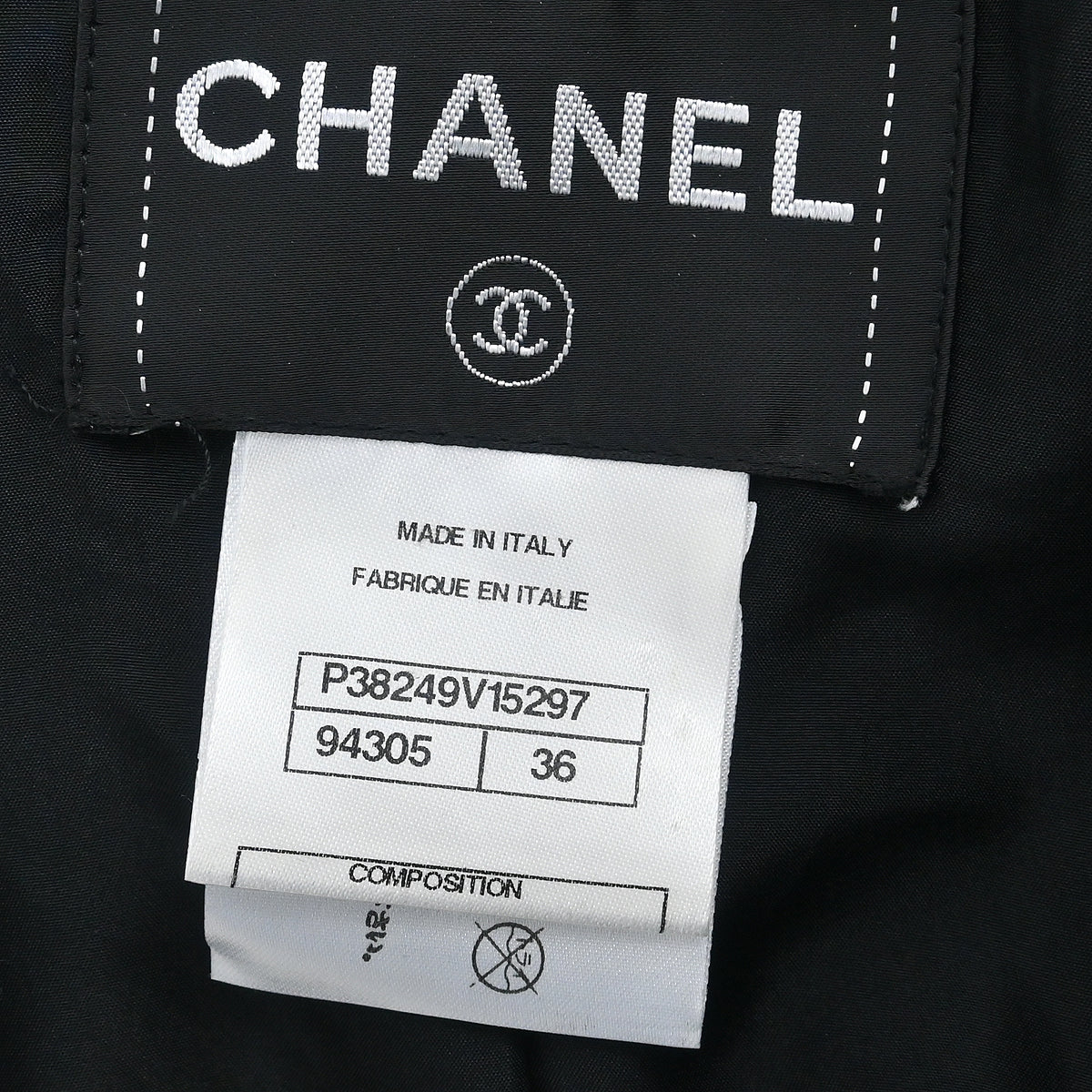 Chanel 2010 Double Breasted Jacket Black #36