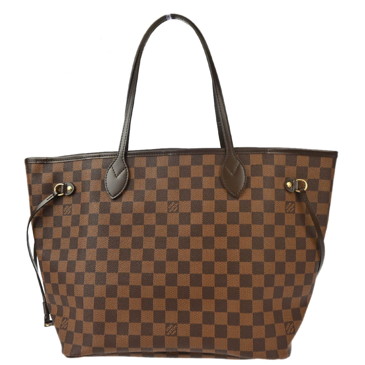 Louis Vuitton 2013 Damier Neverfull MM Shoulder Tote Bag N51105