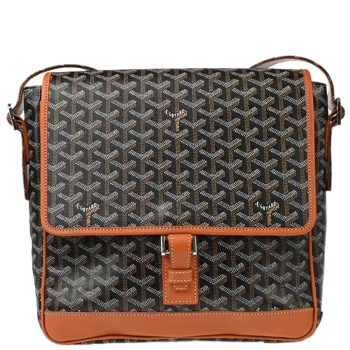 Goyard Black Grand Bleu MM Messenger Bag