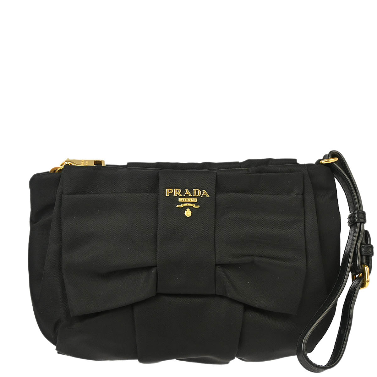 Prada Black Nylon Pouch