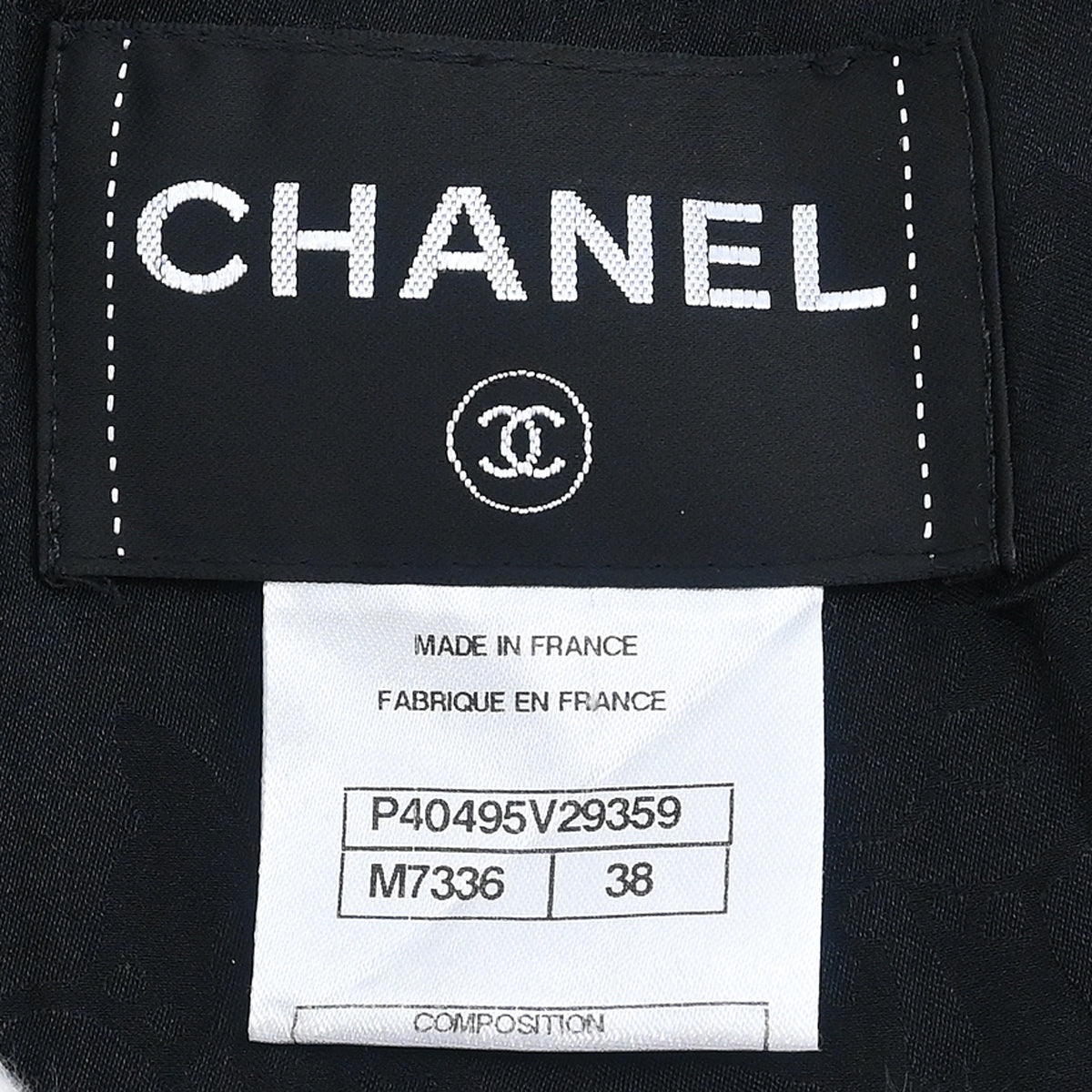 Chanel 2010 Single Breasted Jacket Black #38