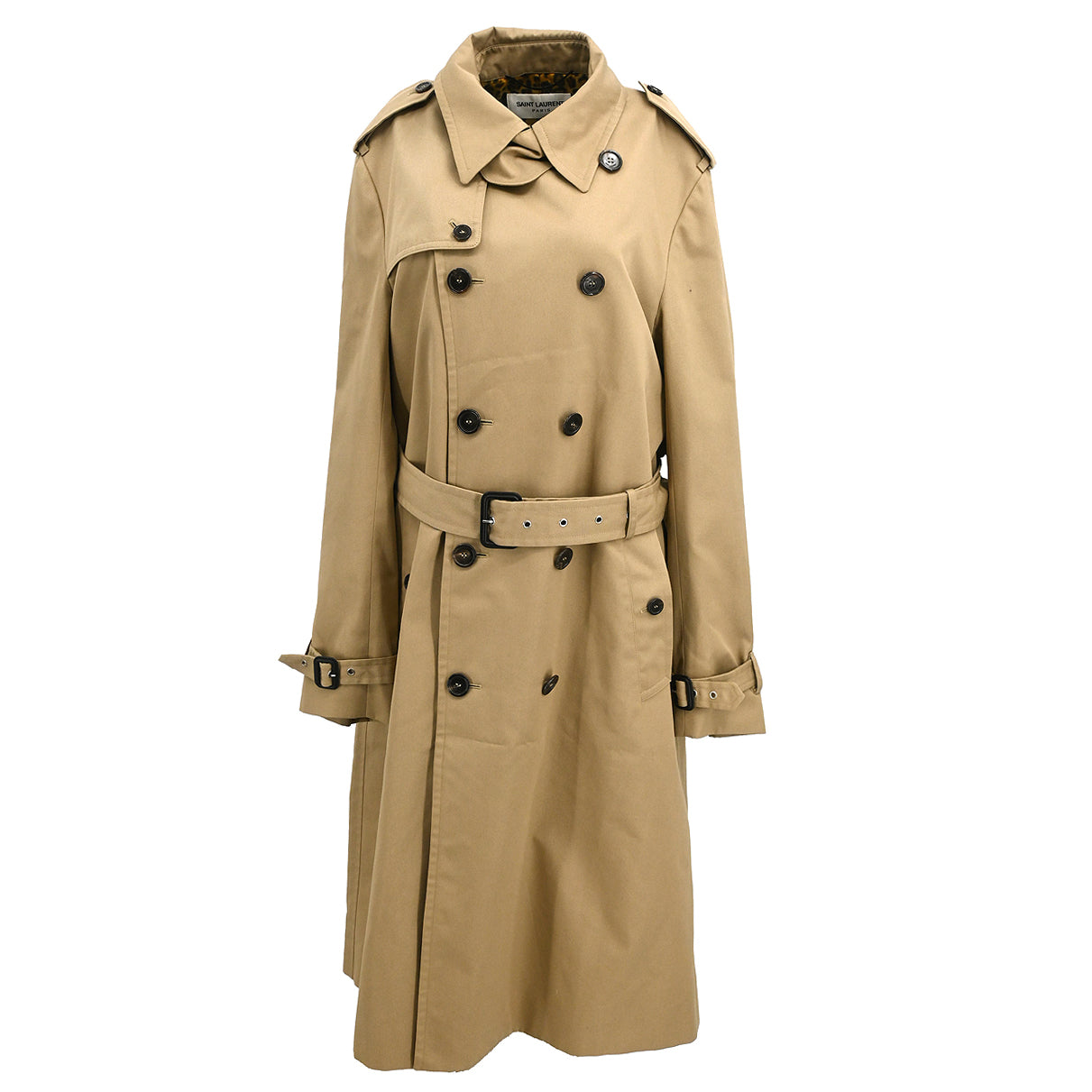 Saint Laurent 2016 Trench Coat Beige