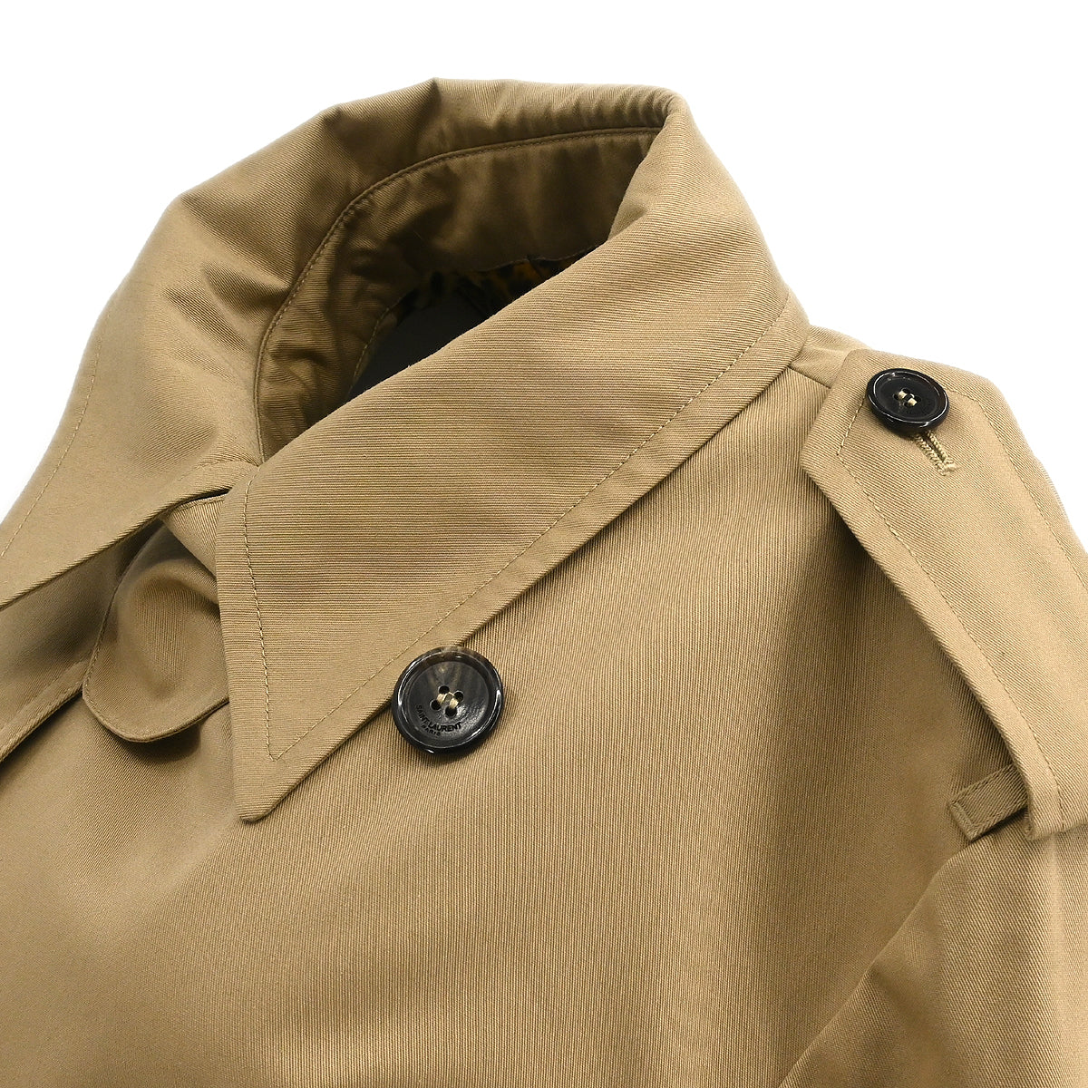 Saint Laurent 2016 Trench Coat Beige