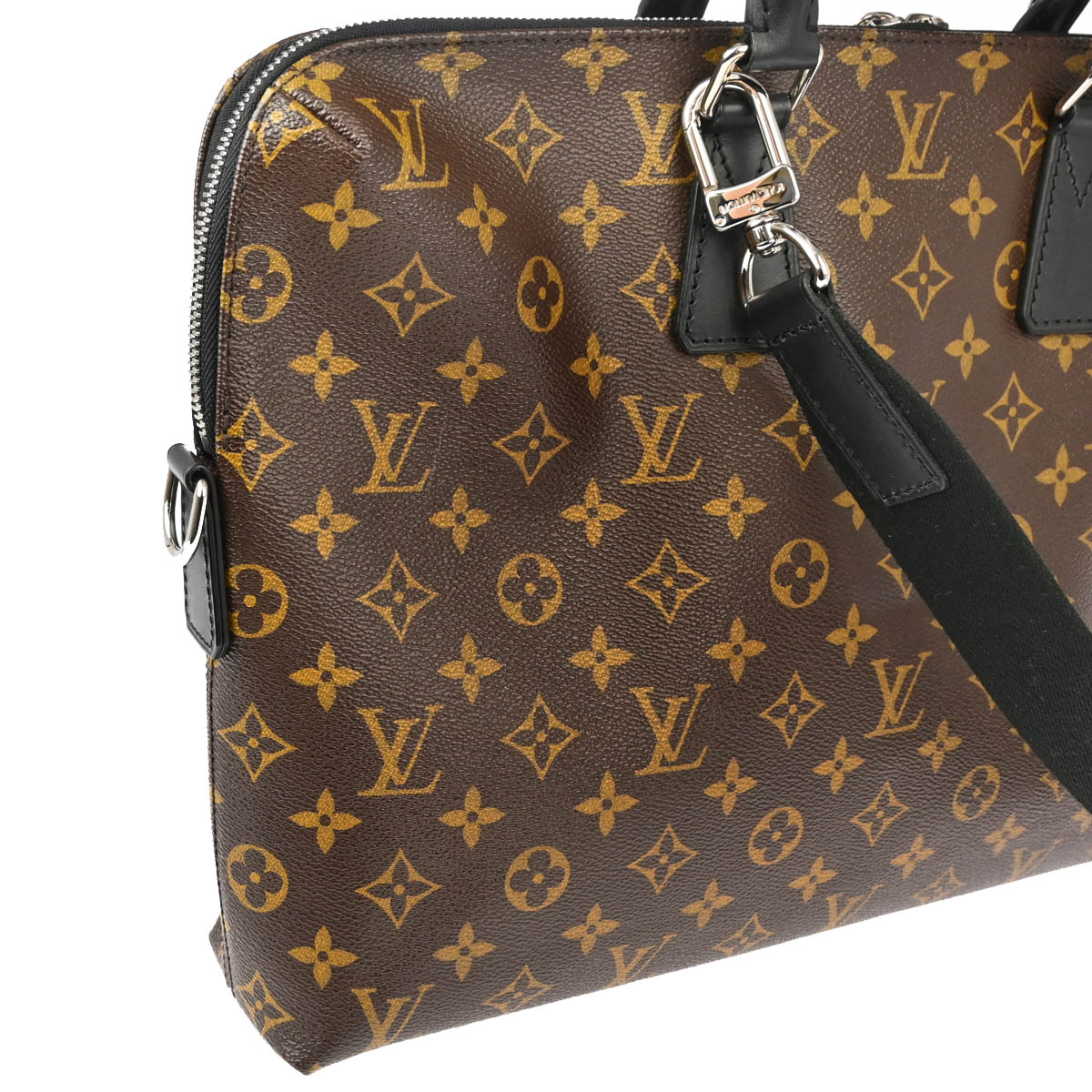 Louis Vuitton Monogram Macassar Porte-Document Jour M40868