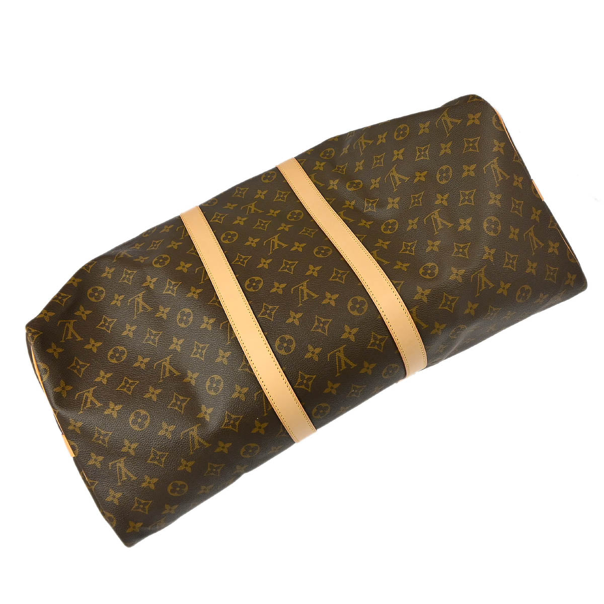 Louis Vuitton Monogram Keepall Bandouliere 55 2way Shoulder Duffle Bag M41414