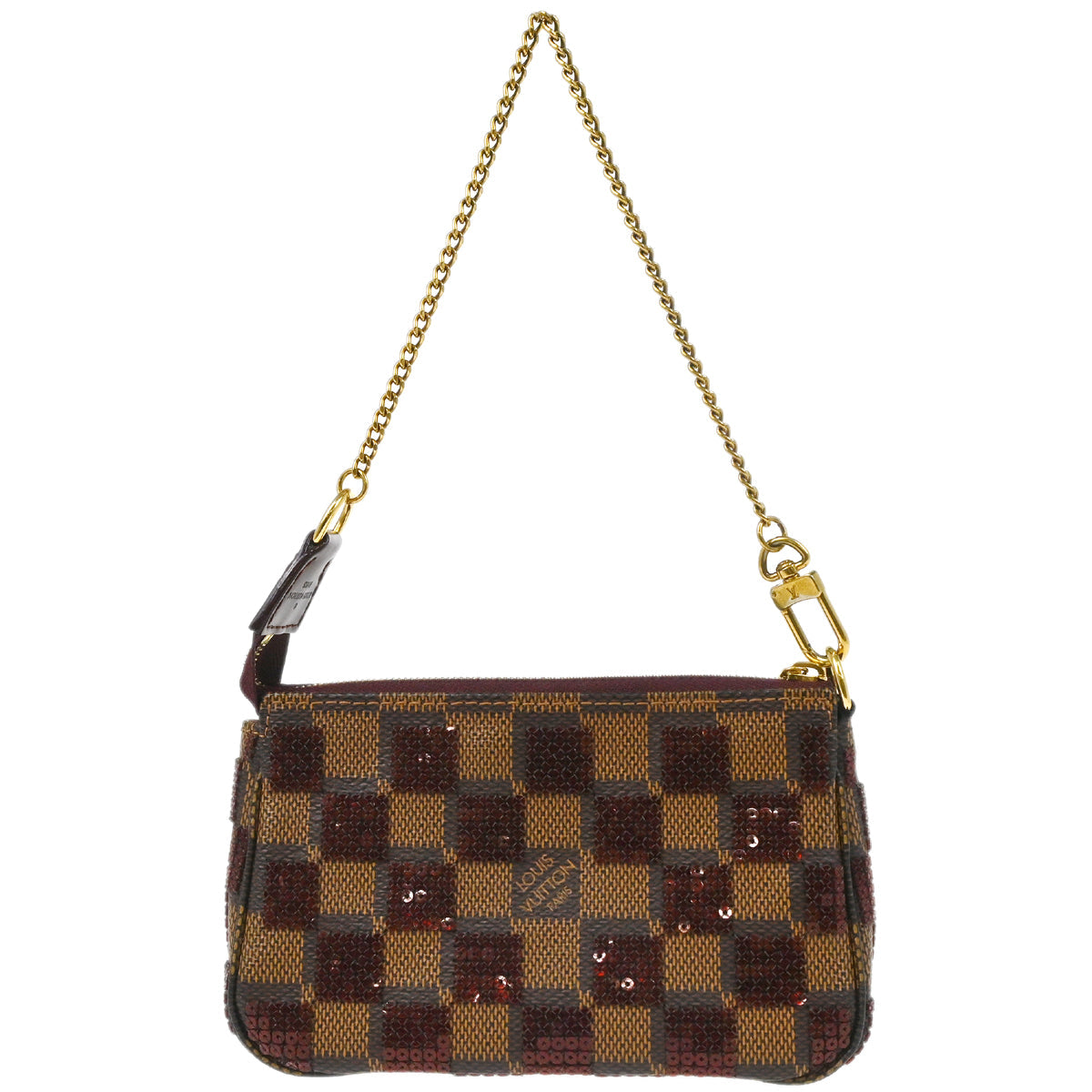 Louis Vuitton 2013 Damier Mini Pochette Accessoires Handbag N63176