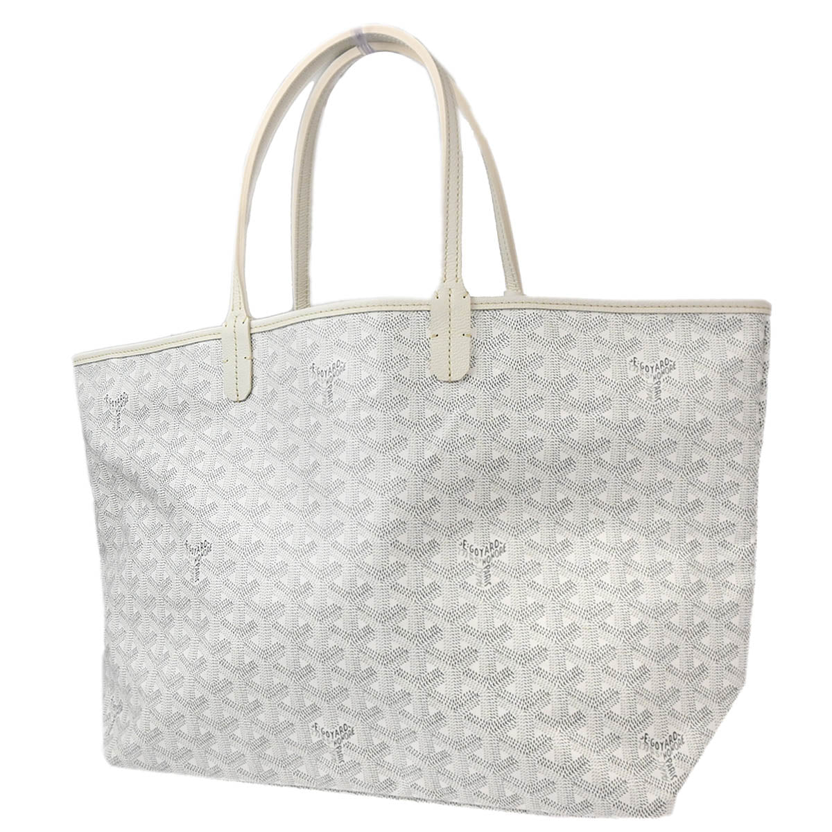 Goyard 2020 White St. Louis PM Tote Handbag