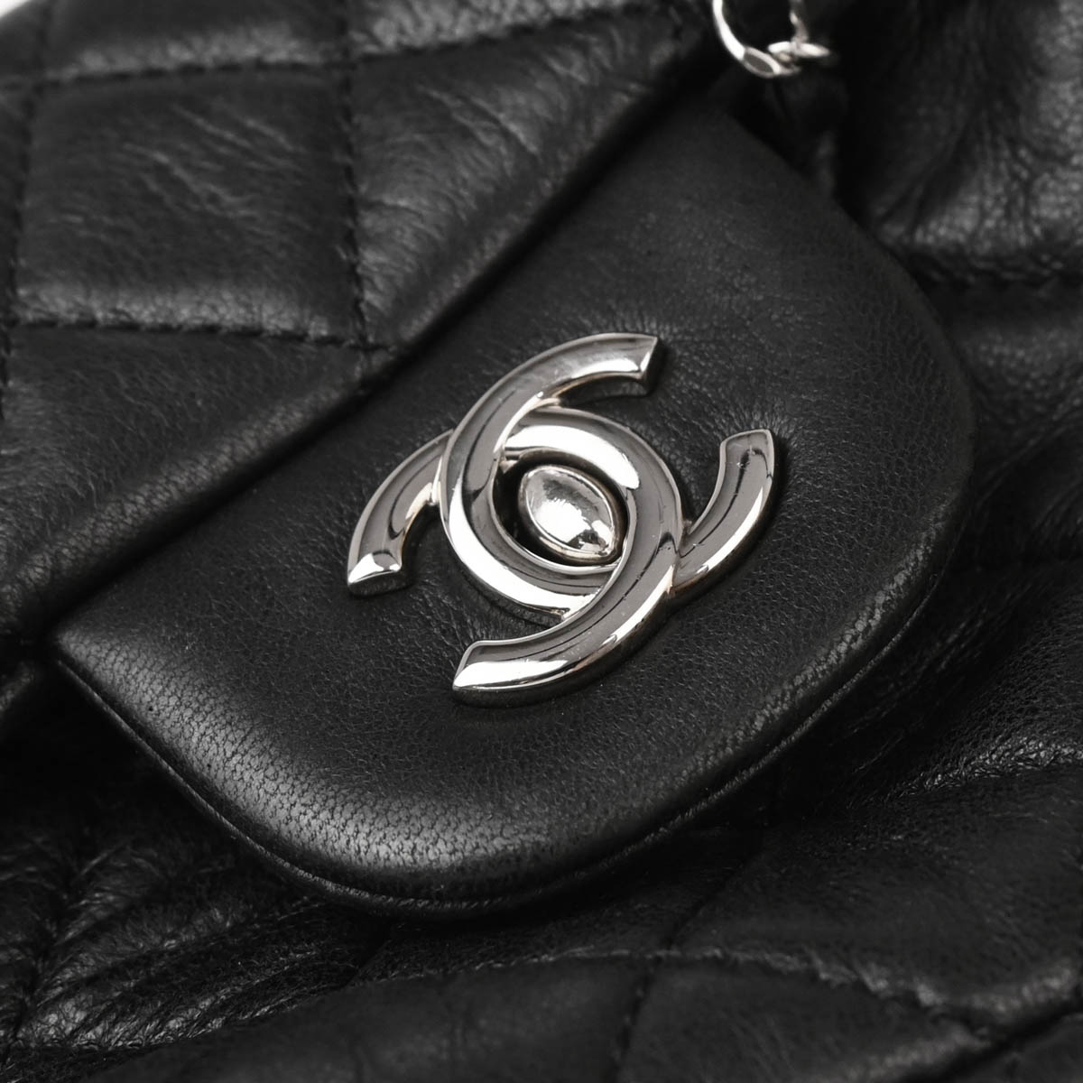 Chanel 2011 Black Lambskin Shoulder Bag WOC