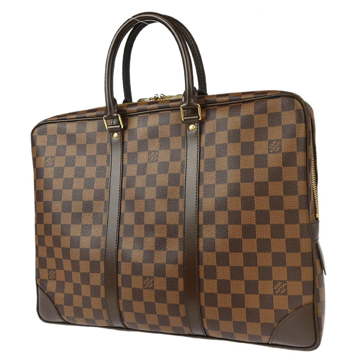 Louis Vuitton 2012 Damier Porte Documents Voyage Handbag N41124