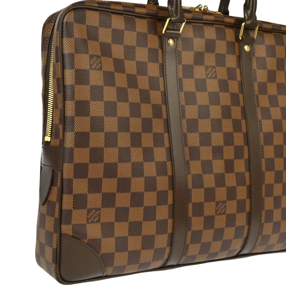 Louis Vuitton 2012 Damier Porte Documents Voyage Handbag N41124