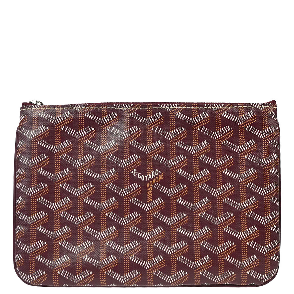 Goyard Bordeaux Senat PM Clutch Bag