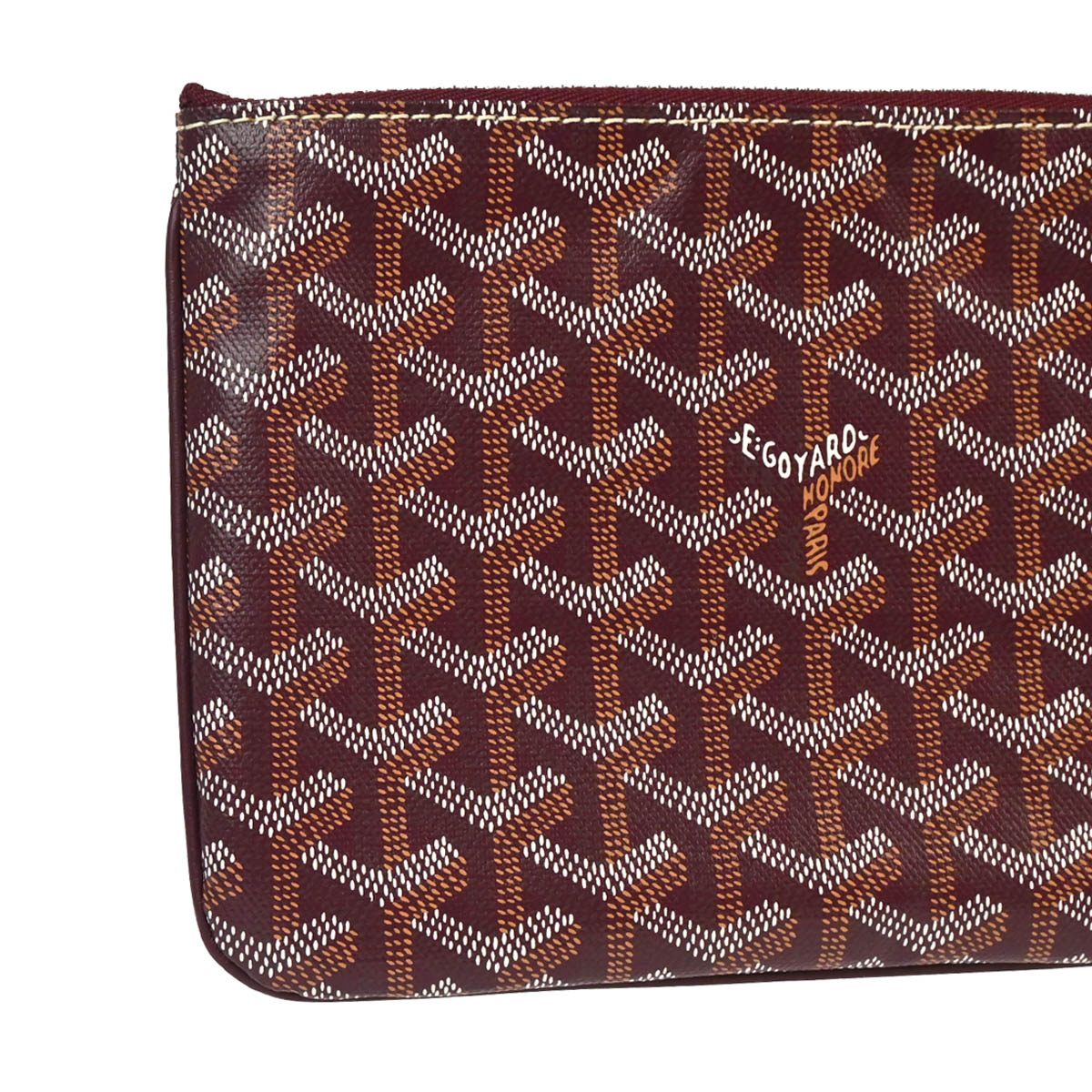 Goyard Bordeaux Senat PM Clutch Bag