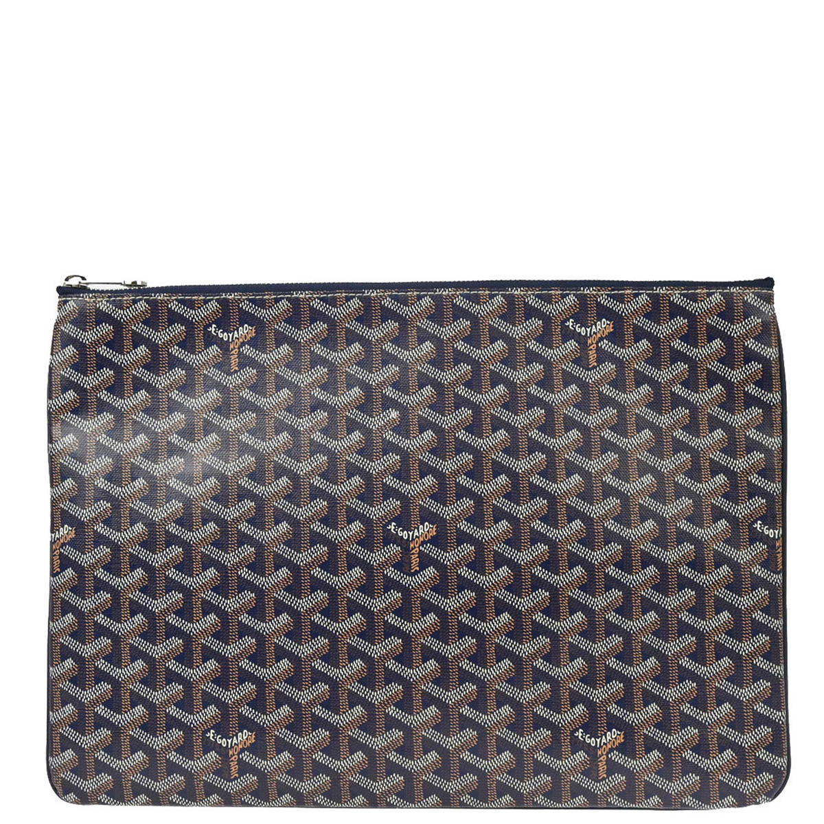 Goyard 2023 Navy Senat MGM Clutch