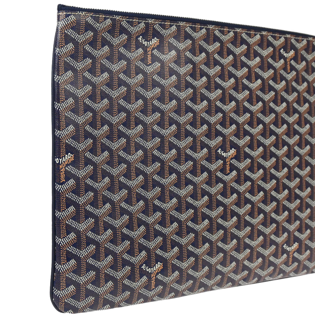 Goyard 2023 Navy Senat MGM Clutch