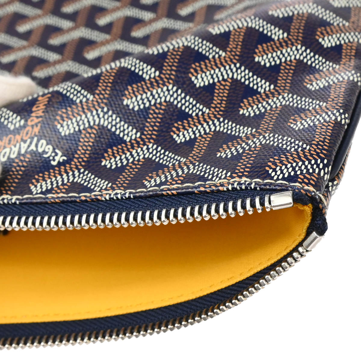 Goyard 2023 Navy Senat MGM Clutch