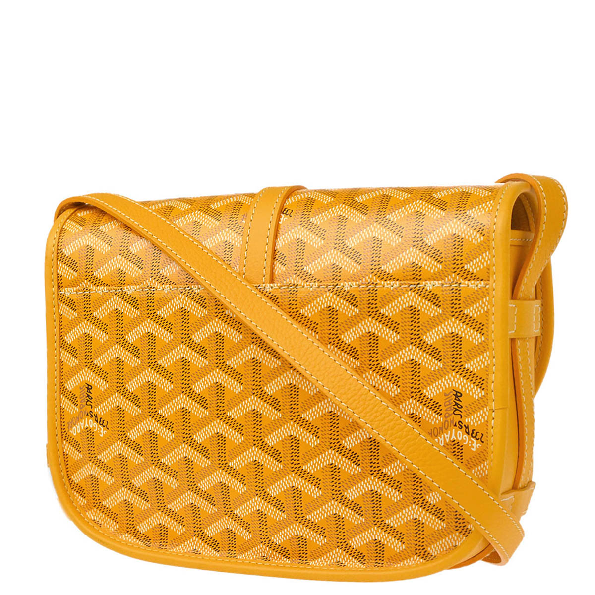 Goyard 2024 Yellow Belvedere PM Shoulder Bag