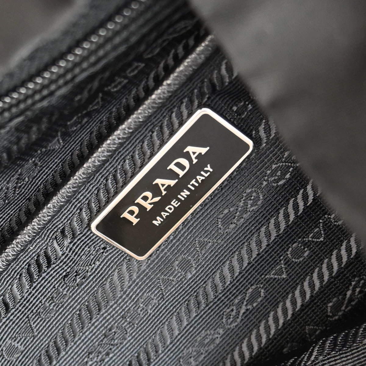 Prada Black Nylon Backpack