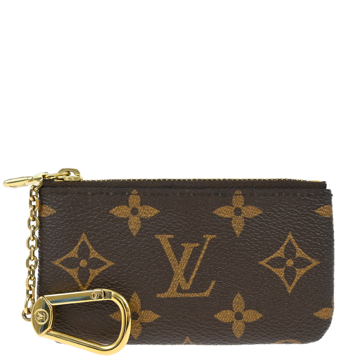 Louis Vuitton Monogram Pochette Cles Coin Purse Wallet M62650