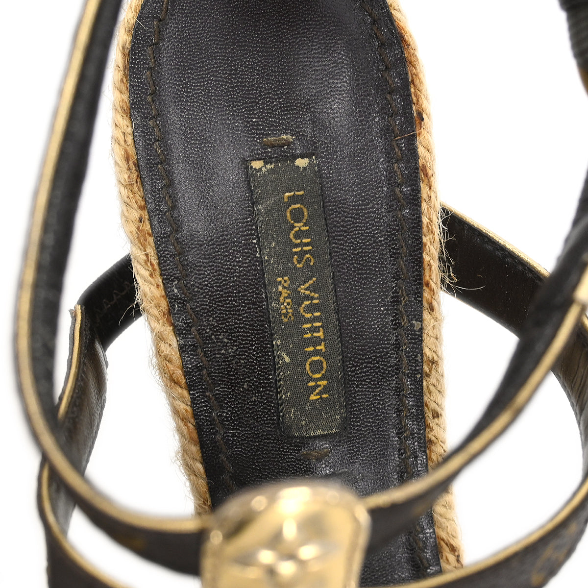 Louis Vuitton * 2011 Brown Shoes Sandals #35 1/2