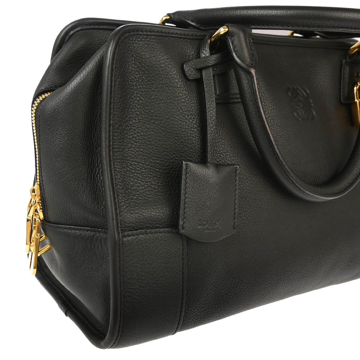 Loewe Black Amazona 36 Handbag