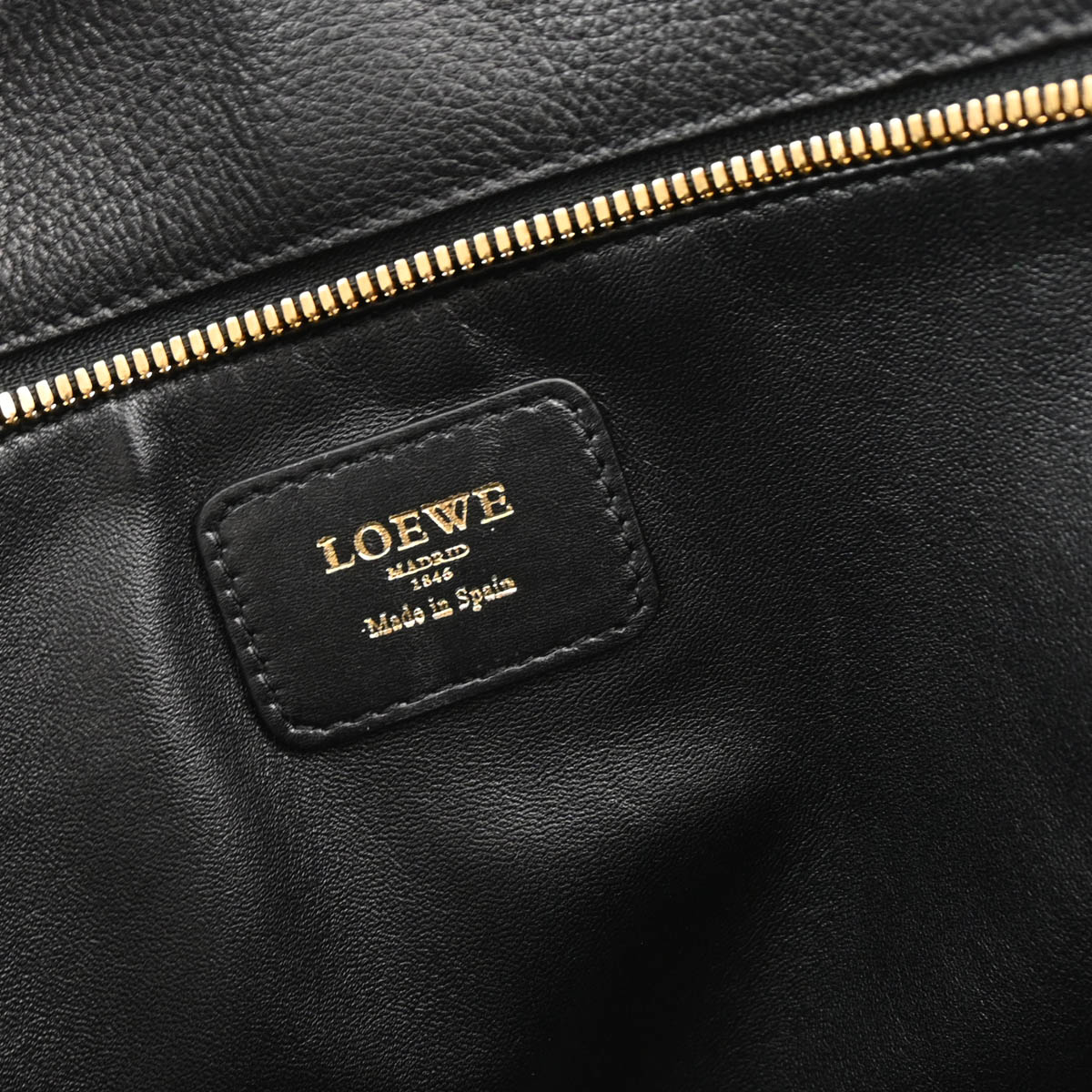 Loewe Black Amazona 36 Handbag