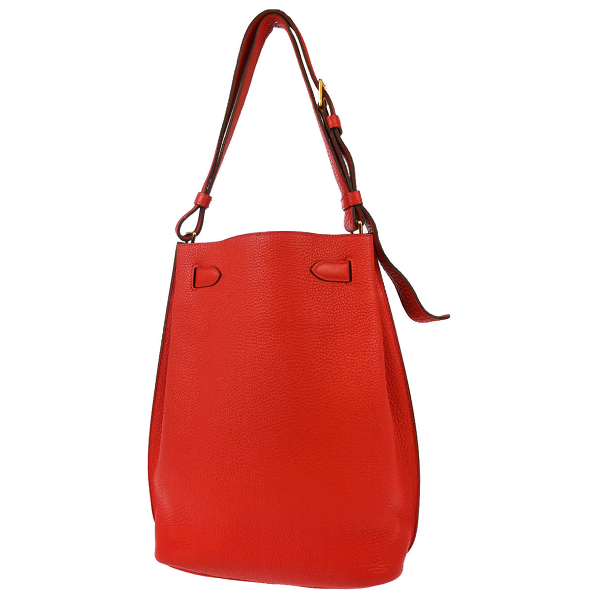 Hermes 2012 Rouge Casaque Togo So Kelly 22 Shoulder Bag