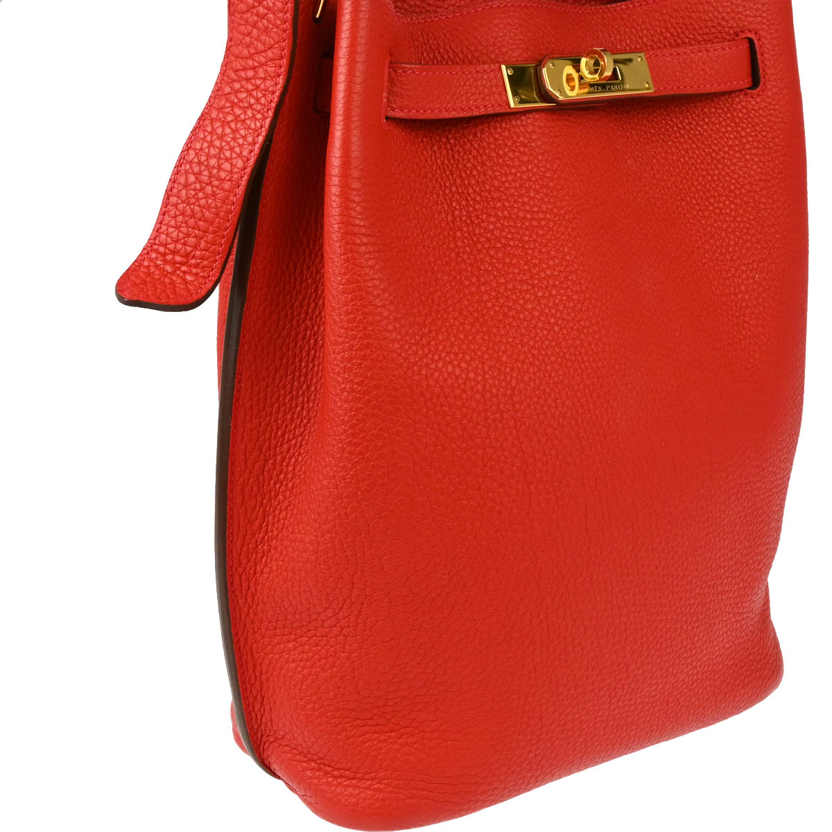 Hermes 2012 Rouge Casaque Togo So Kelly 22 Shoulder Bag