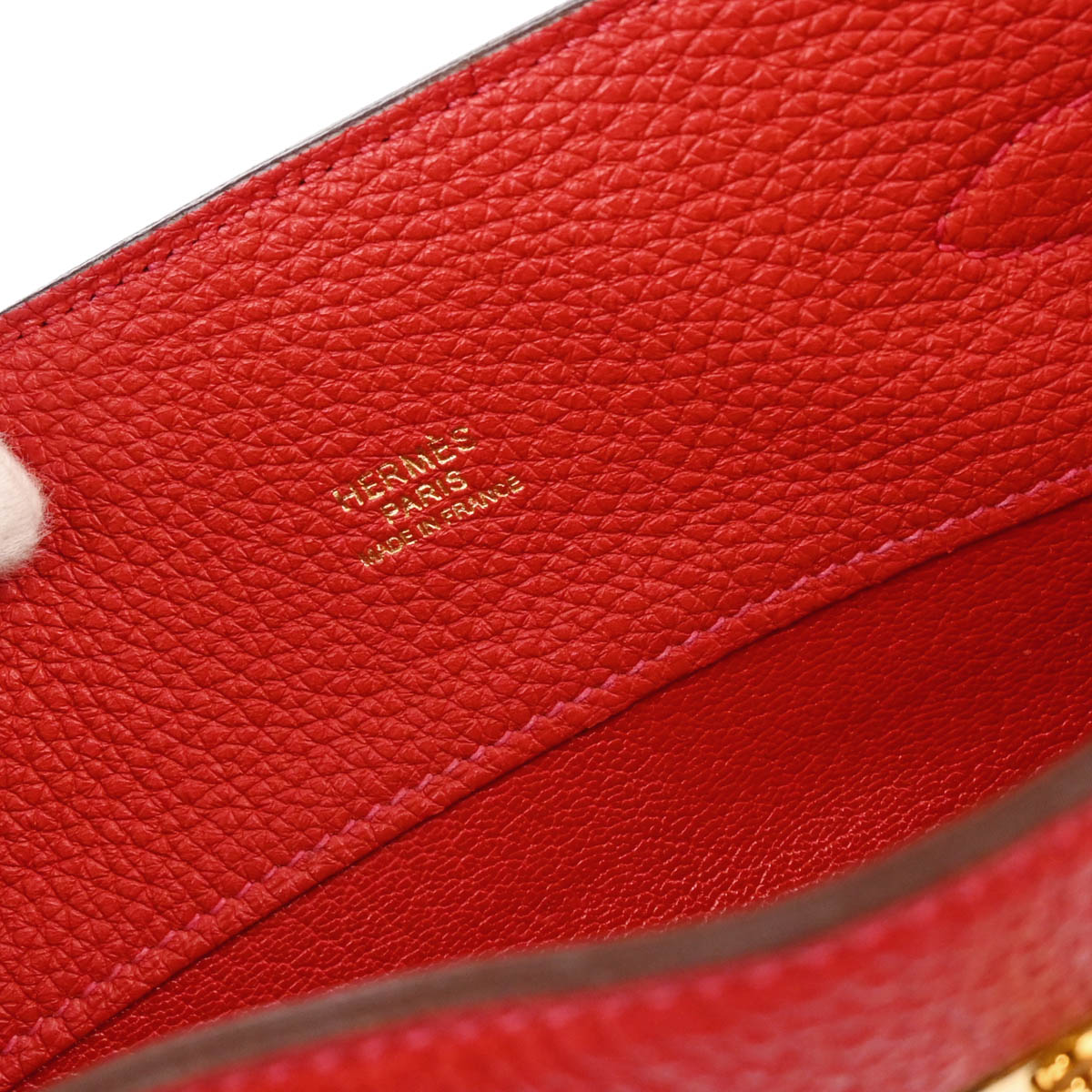 Hermes 2012 Rouge Casaque Togo So Kelly 22 Shoulder Bag