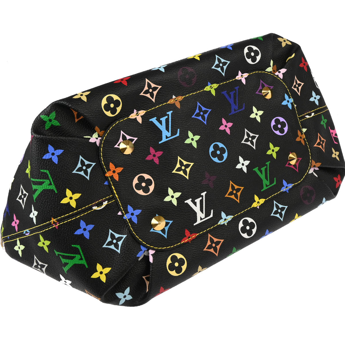 Louis Vuitton 2010 Annie GM Tote Handbag Monogram Multicolor M40304