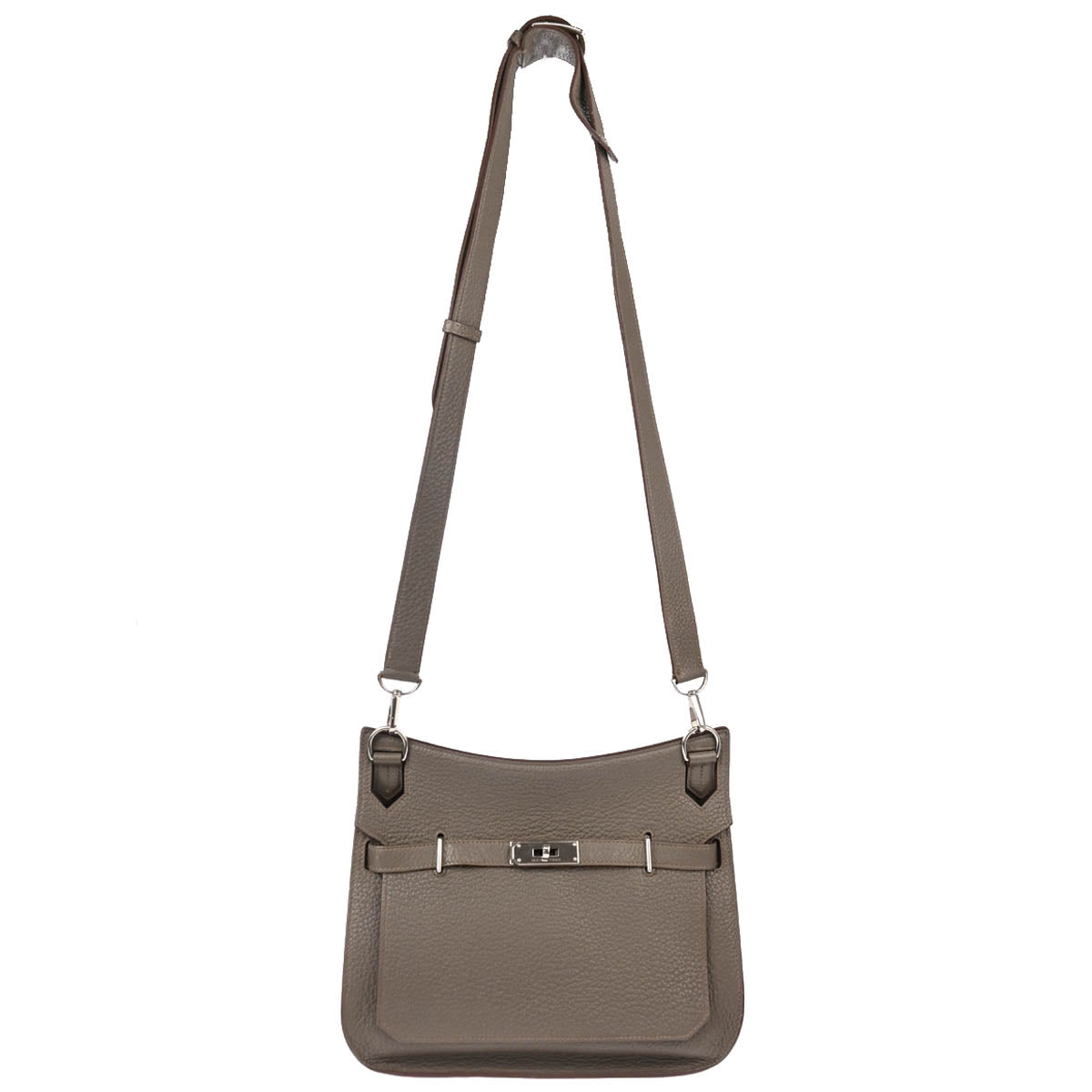 Hermes 2014 Taupe Taurillon Clemence Jypsiere 28 Shoulder Bag