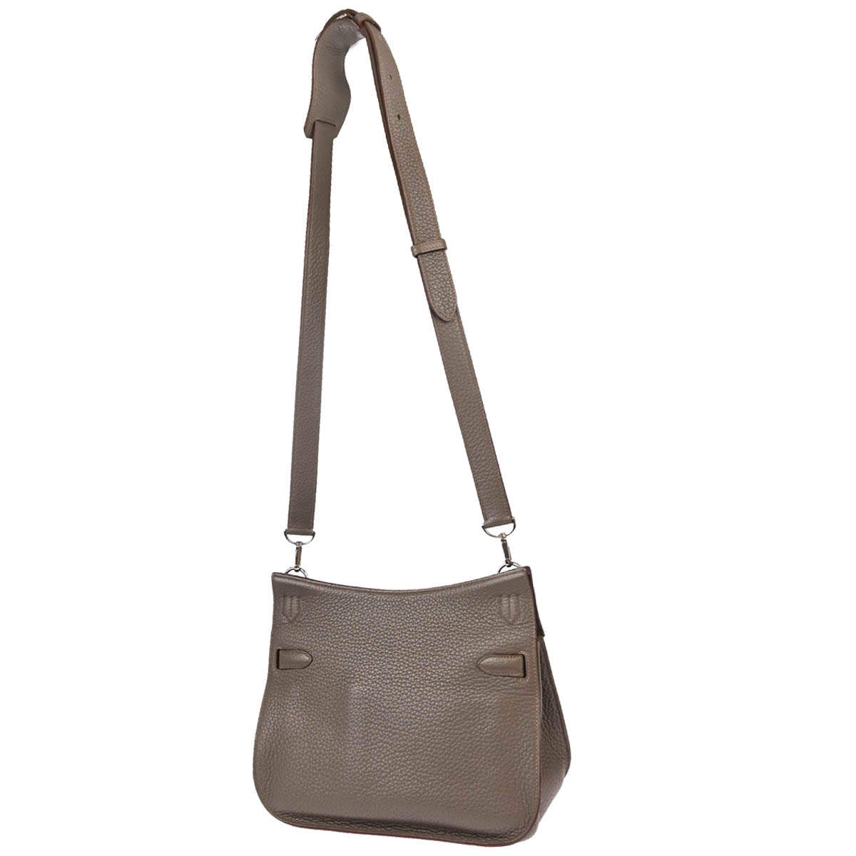 Hermes 2014 Taupe Taurillon Clemence Jypsiere 28 Shoulder Bag